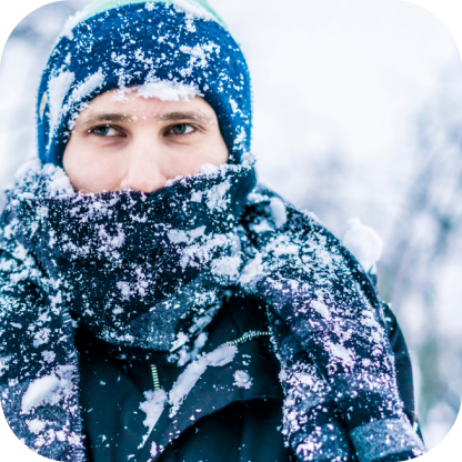 flakes of snow